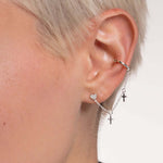 Thomas Sabo Single Ear Stud Heart Pavé korvakoru