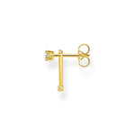 Thomas Sabo Single Ear Stud White Stones H2152-414-14