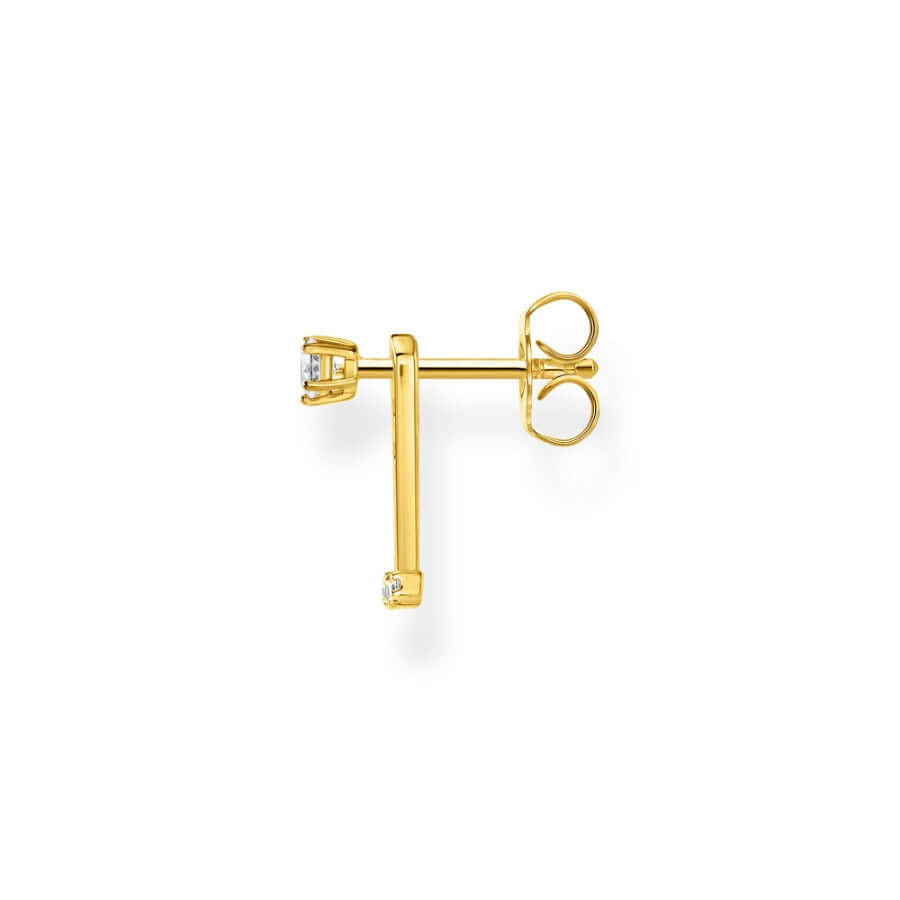 Thomas Sabo Single Ear Stud White Stones H2152-414-14