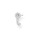  Single Ear Stud White Stones korvakoru H2161-051-14