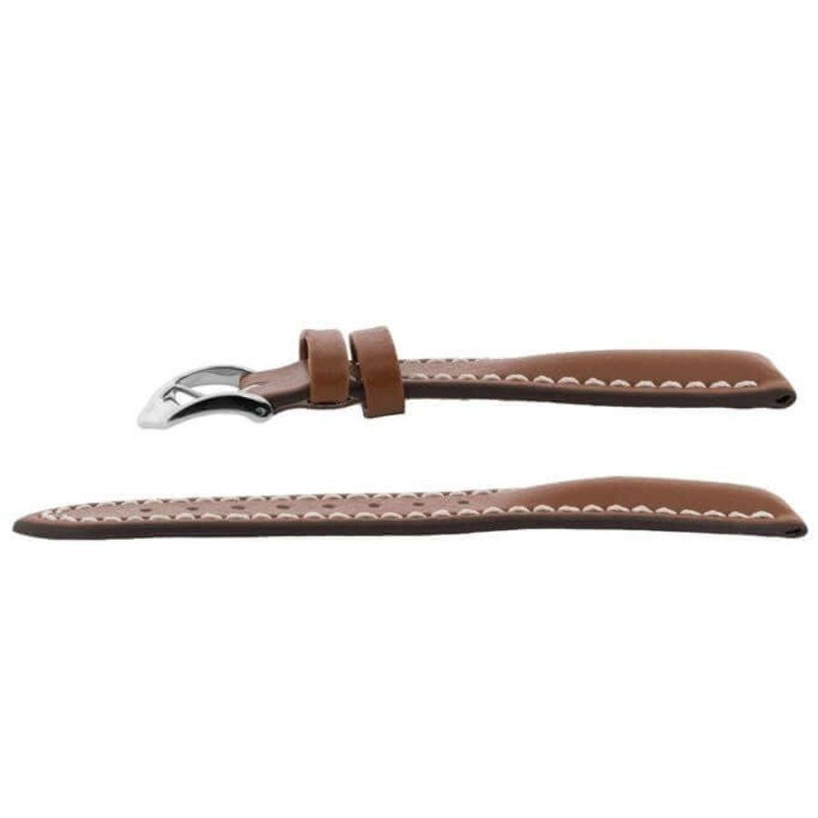 Hirsch Heavy Calf ruskea kellon ranneke 01475070-2