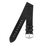 Hirsch Lizard musta kellon ranneke 01766050-16