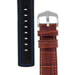 Hirsch Grand Duke punaruskea kellon ranneke 02528070