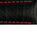 Hirsch Jumper musta punainen kellon ranneke 04402051-18