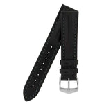 Hirsch Lucca musta kellon ranneke 04902050