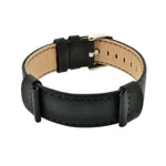 Hirsch Rebel musta kellon ranneke 05202050