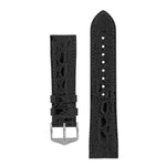 Hirsch Crocograin musta nahkaranneke -123228850-2