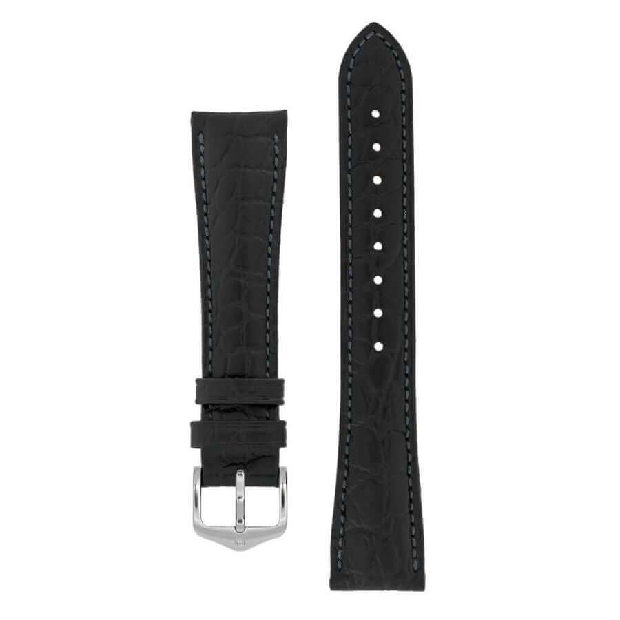 Hirsch Aristocrat musta kellon ranneke