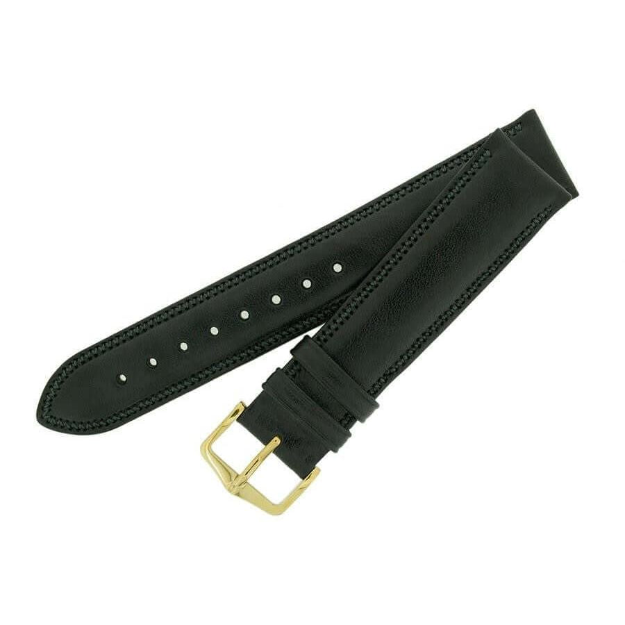 Hirsch Ascot musta kellon ranneke