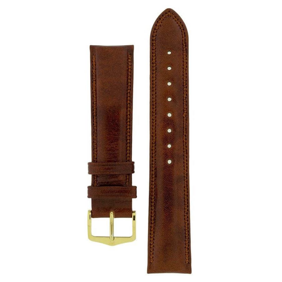 Hirsch Ascot punaruskea kellon ranneke