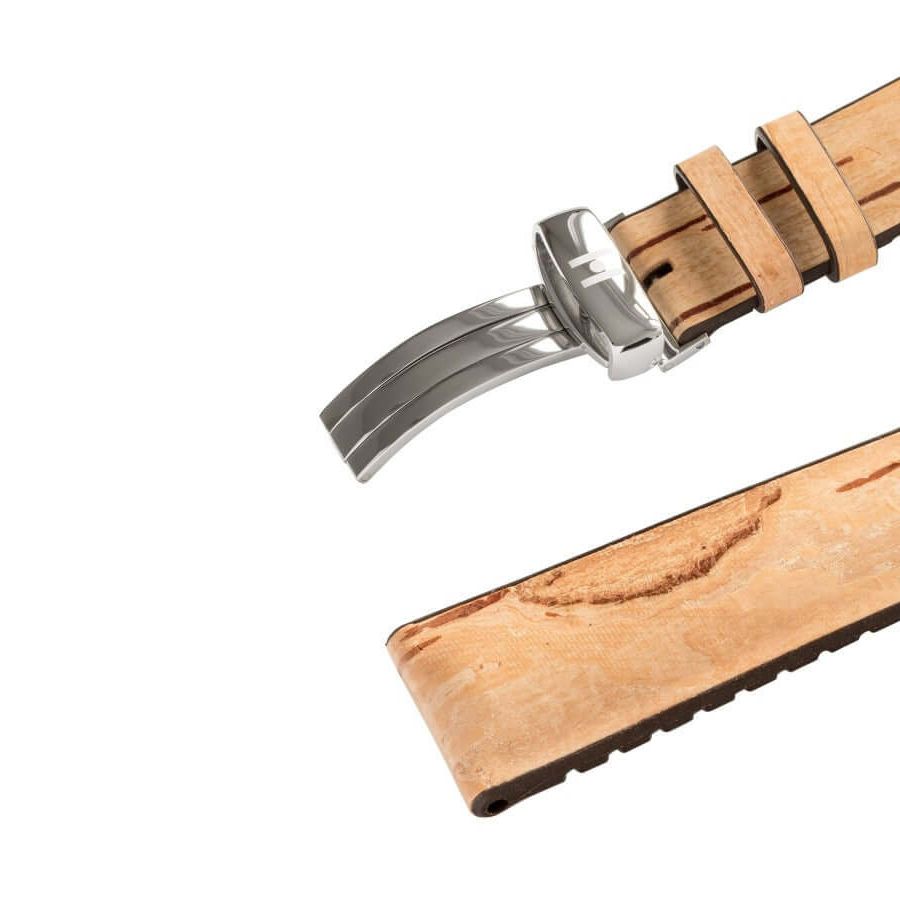 Hirsch Birch puupintainen kellon ranneke