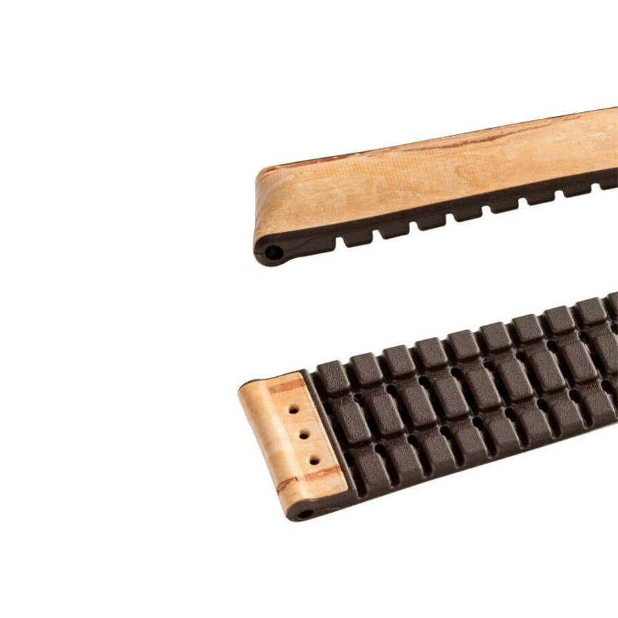 Hirsch Birch puupintainen kellon ranneke