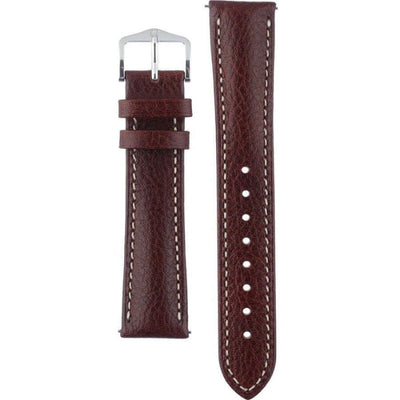 Hirsch Boston ruskea nahkaranneke