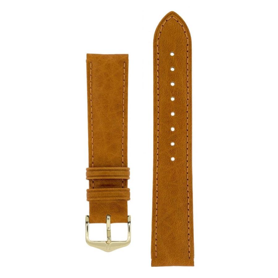 Hirsch Camelgrain kullanruskea kellon ranneke