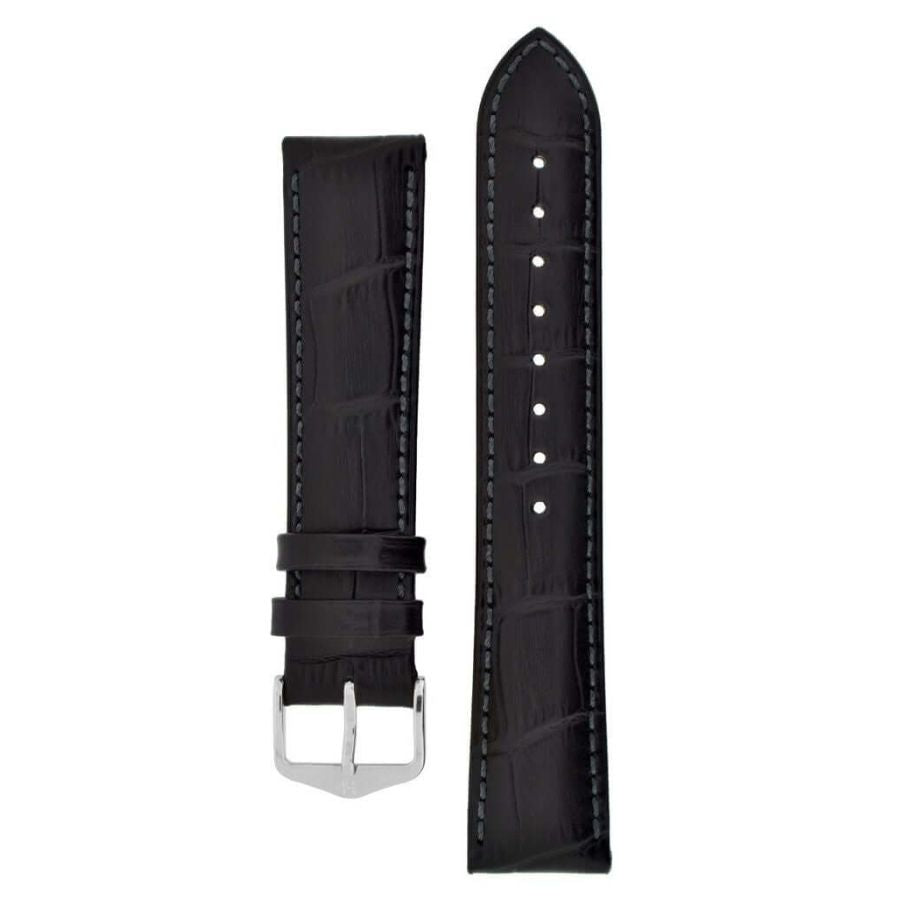 Hirsch Duke musta kellon ranneke