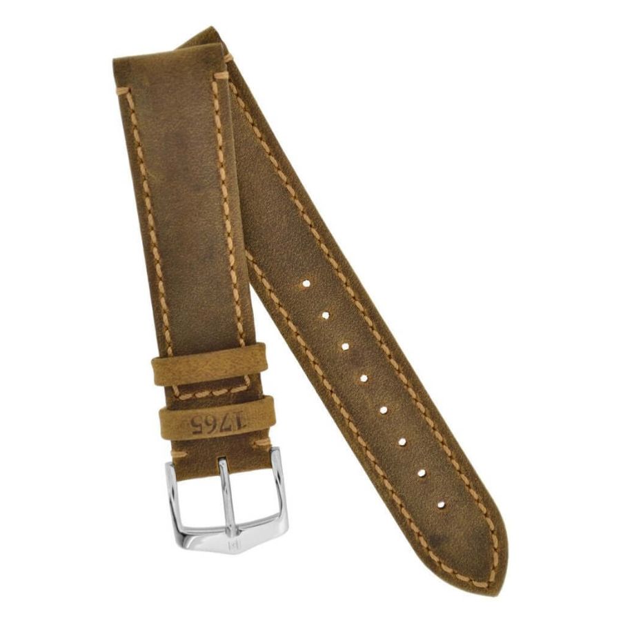 Hirsch Heritage ruskea 22 mm kellon nahkaranneke