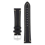 Hirsch Liberty musta kellon ranneke 10900250-2