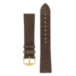 Hirsch Lizard ruskea 18 mm kellon ranneke 01766010-18
