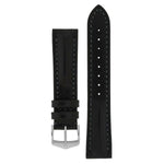Hirsch Lucca musta kellon ranneke 04902050