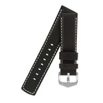 Hirsch Mariner musta kellon ranneke