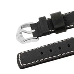 Hirsch Mariner musta kellon ranneke