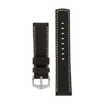 Hirsch Mariner musta kellon ranneke