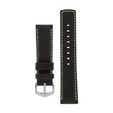 Hirsch Mariner musta kellon ranneke
