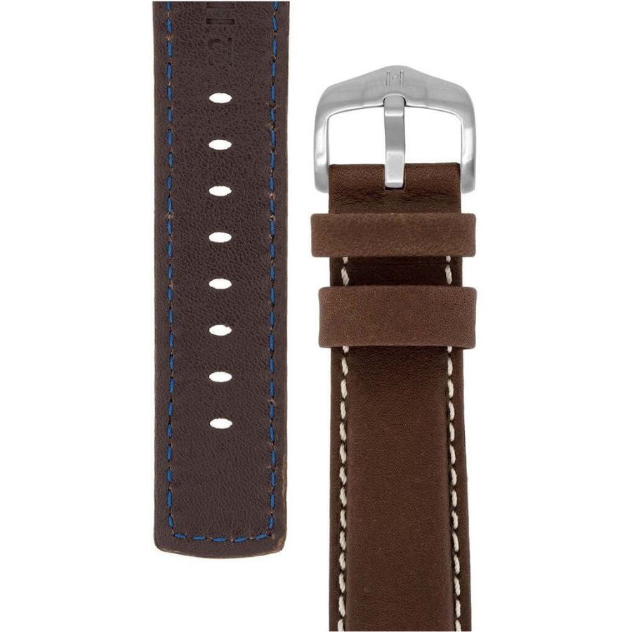 Hirsch Mariner ruskea kellon ranneke