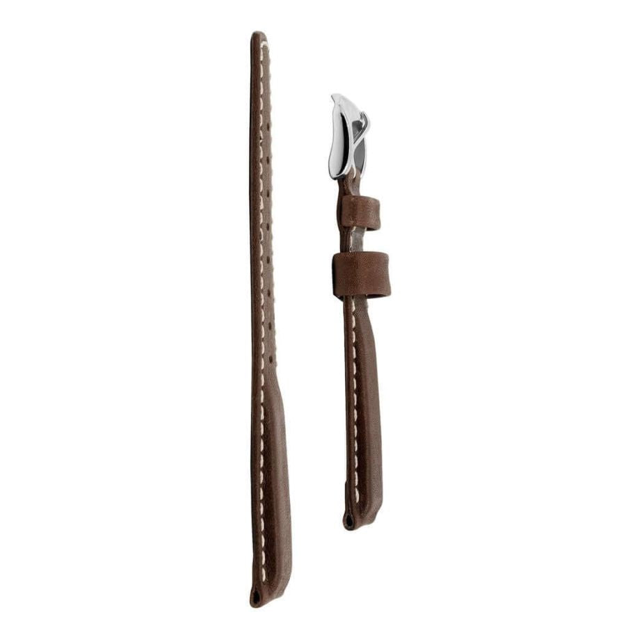 Hirsch Mariner ruskea kellon ranneke