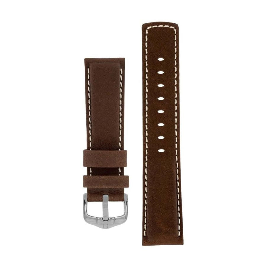 Hirsch Mariner ruskea kellon ranneke