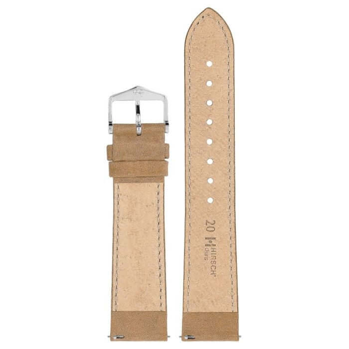 Hirsch Osiris nubuk beige kellon ranneke 03433090-2