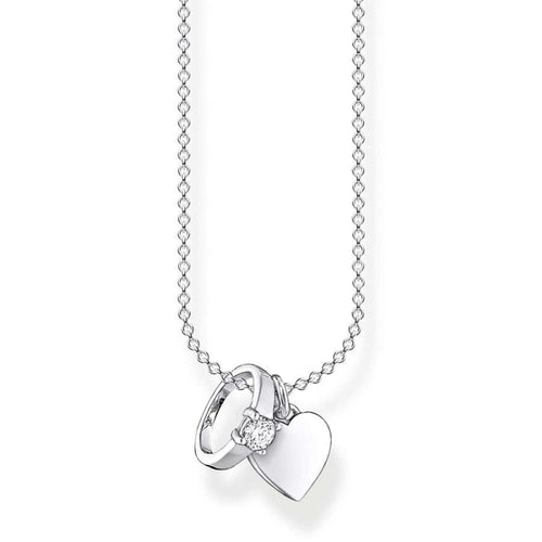 Thomas Sabo Ring With Heart -kaulakoru KE2064-051-14-L45V