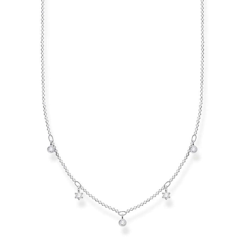 Thomas Sabo White Stones kaulakoru KE1071-051-14-L45V