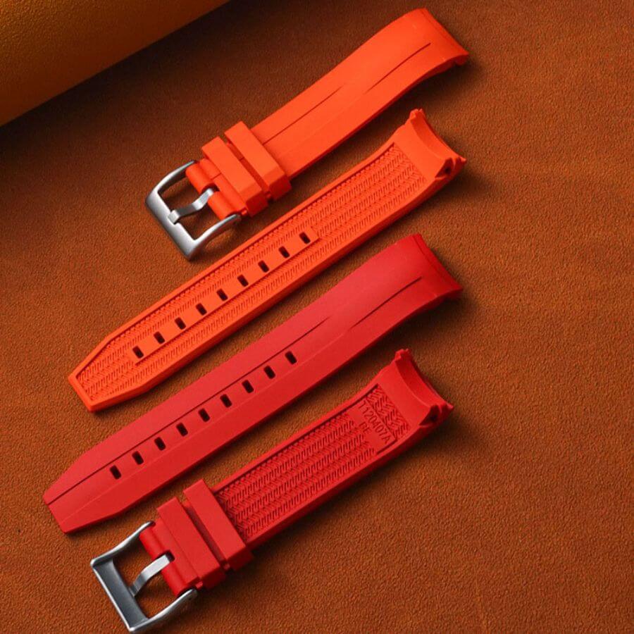 Karu Deluxe Curved Oranssi Kellon Ranneke