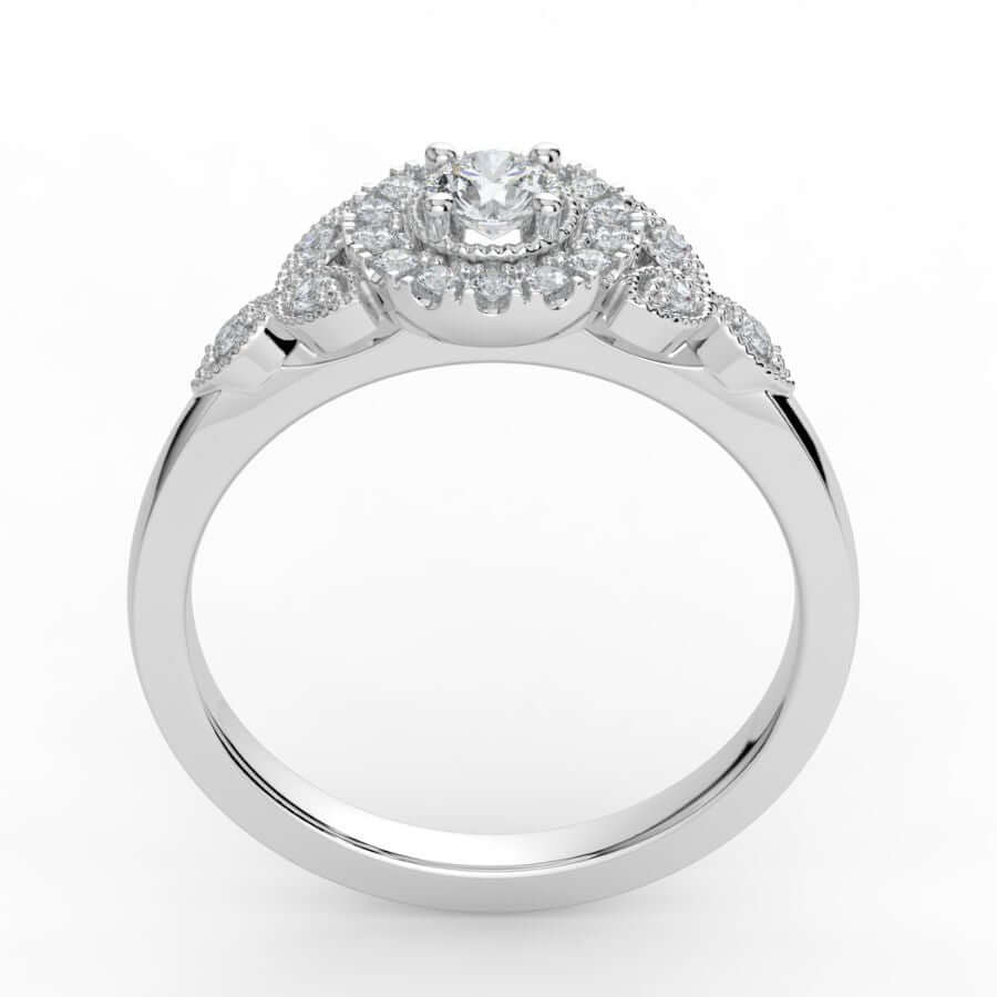 Kohinoor Clara Queen timanttisormus 033-269-22