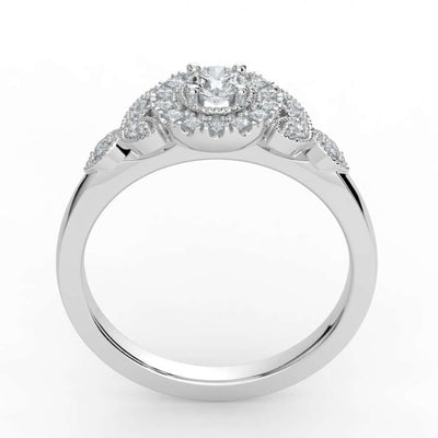 Kohinoor Clara Queen timanttisormus 033-269-22