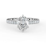 Kohinoor Theia Ovaali Timanttisormus 033-461-112L