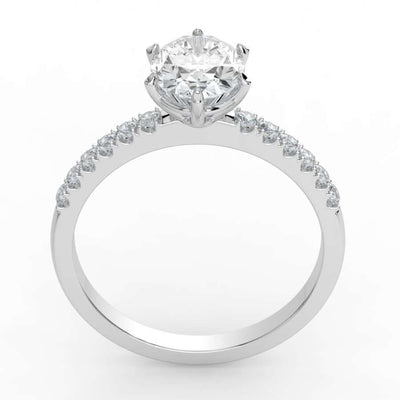 Kohinoor Theia Ovaali Timanttisormus 033-461-112L