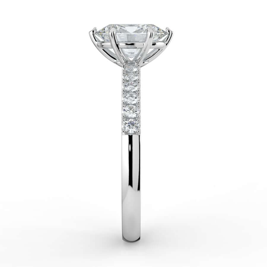 Kohinoor Theia Ovaali Timanttisormus 033-461-112L