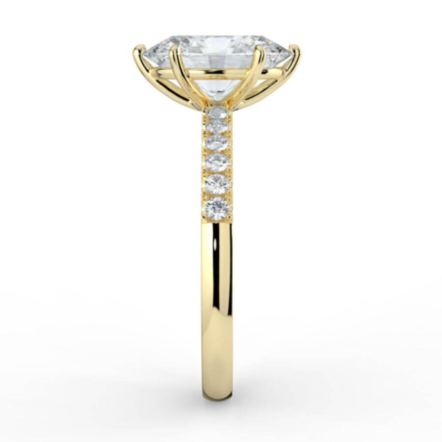 Kohinoor Theia Ovaali Timanttisormus 033-461K-212L