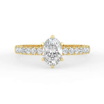 Kohinoor Theia Ovaali Timanttisormus 033-461-62L
