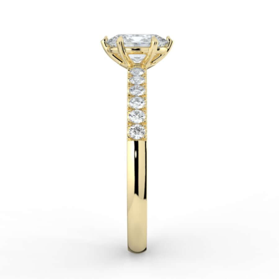 Kohinoor Theia Ovaali Timanttisormus 033-461-62L