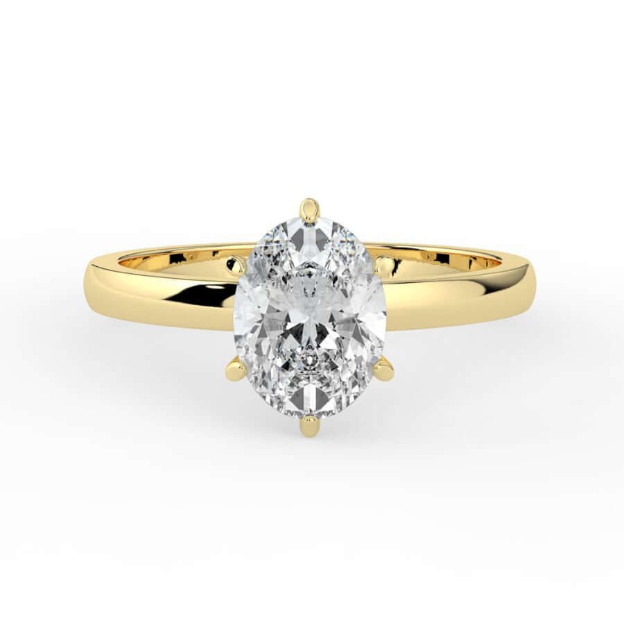 Kohinoor Theia Ovaali Timanttisormus 033-461K-100L
