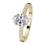 Kohinoor Theia Ovaali Timanttisormus 033-461K-112L