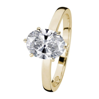 Kohinoor Theia Ovaali Timanttisormus 033-461K-200L
