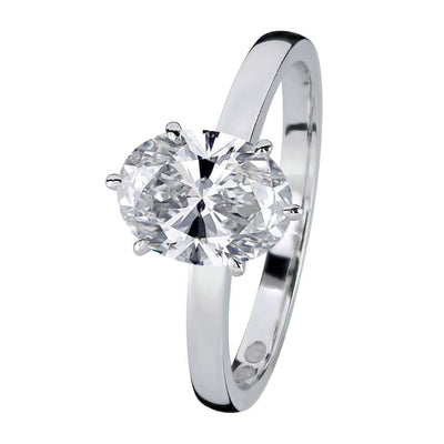 Kohinoor Theia Ovaali Timanttisormus 033-461V-200L