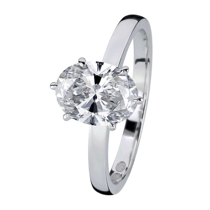 Kohinoor Theia Ovaali Timanttisormus 033-461V-200L