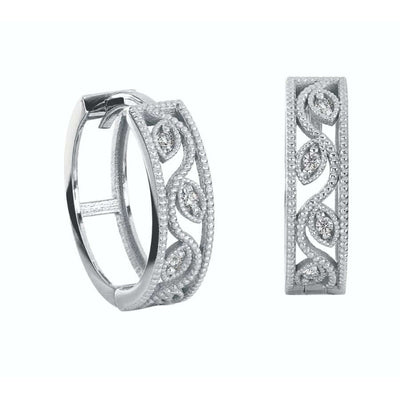 Kohinoor Swan timanttikorvakorut 143-432-04