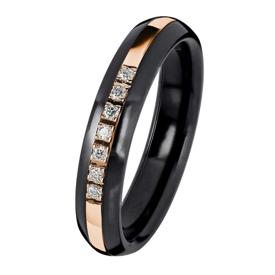 Kohinoor Black Duetto Timanttisormus 006-093-07