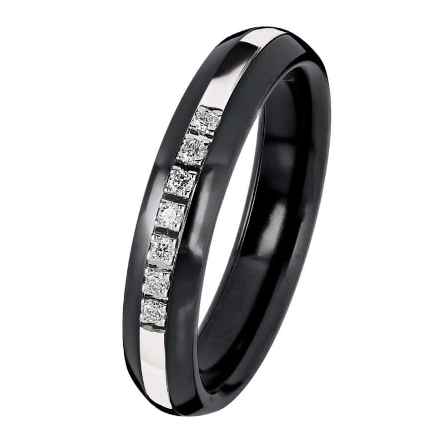 Kohinoor Black Duetto Timanttisormus 006-093-07